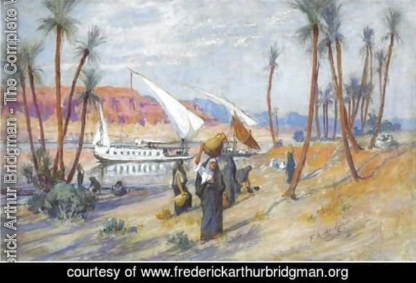 Water Carriers By The Nile