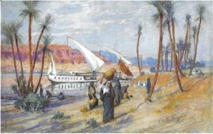 Water Carriers By The Nile