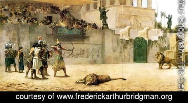 Frederick Arthur Bridgman - The Diversion Of An Assyrian King