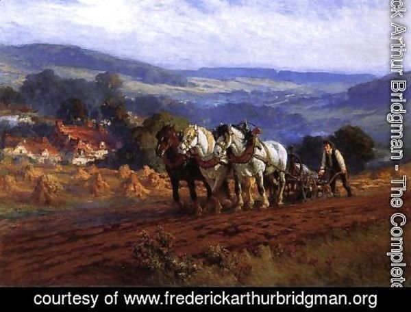 Frederick Arthur Bridgman - The Laborer