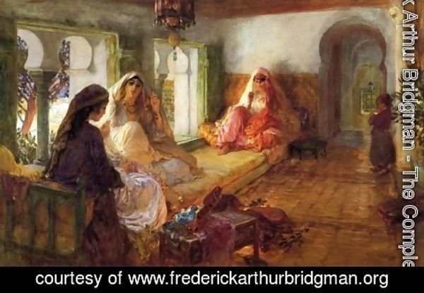 Frederick Arthur Bridgman - The Harem