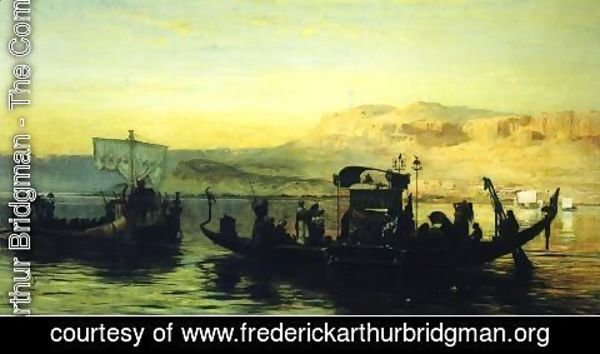 Frederick Arthur Bridgman - The Funeral of the Mummy