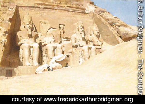 Frederick Arthur Bridgman - Abu Simbel