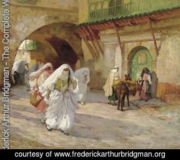 Frederick Arthur Bridgman - Women of Algiers