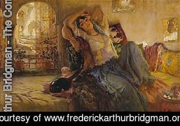 Frederick Arthur Bridgman - The Odalisque