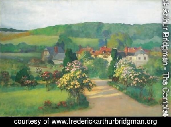 Frederick Arthur Bridgman - Jardin Fleuri