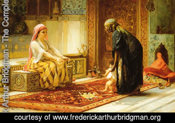 Frederick Arthur Bridgman - The First Steps