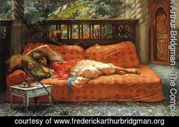 Frederick Arthur Bridgman - The Siesta
